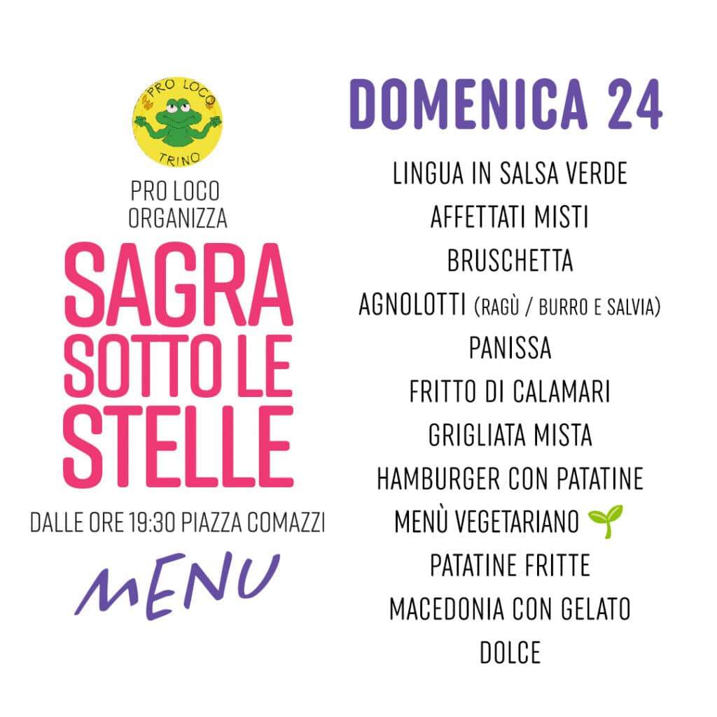 DOMENICA 24 Agosto